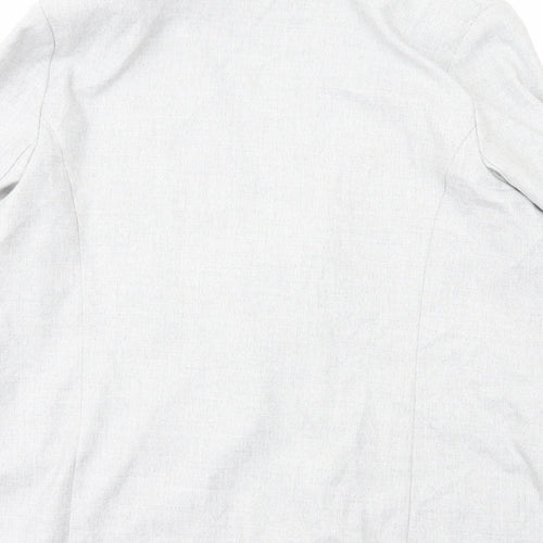 Papaya Womens Grey Jacket Blazer Size 20