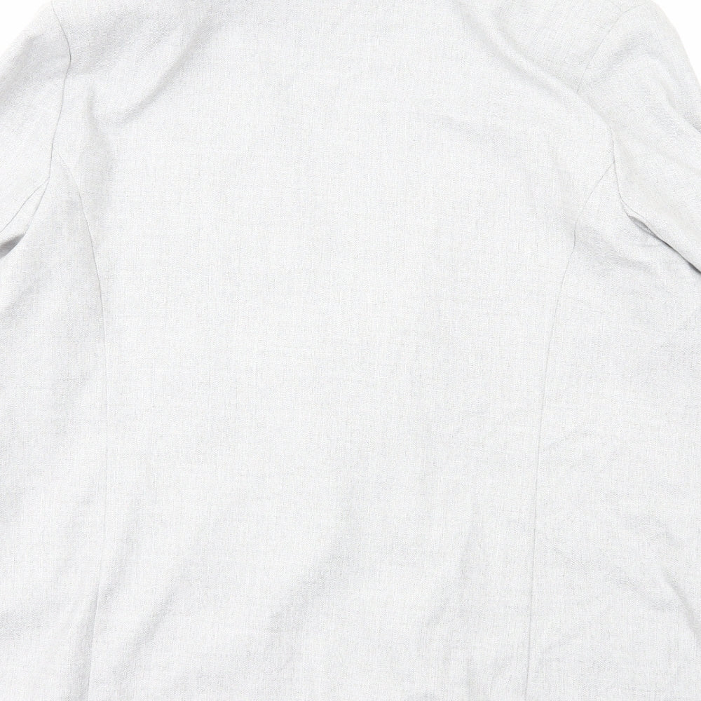 Papaya Womens Grey Jacket Blazer Size 20