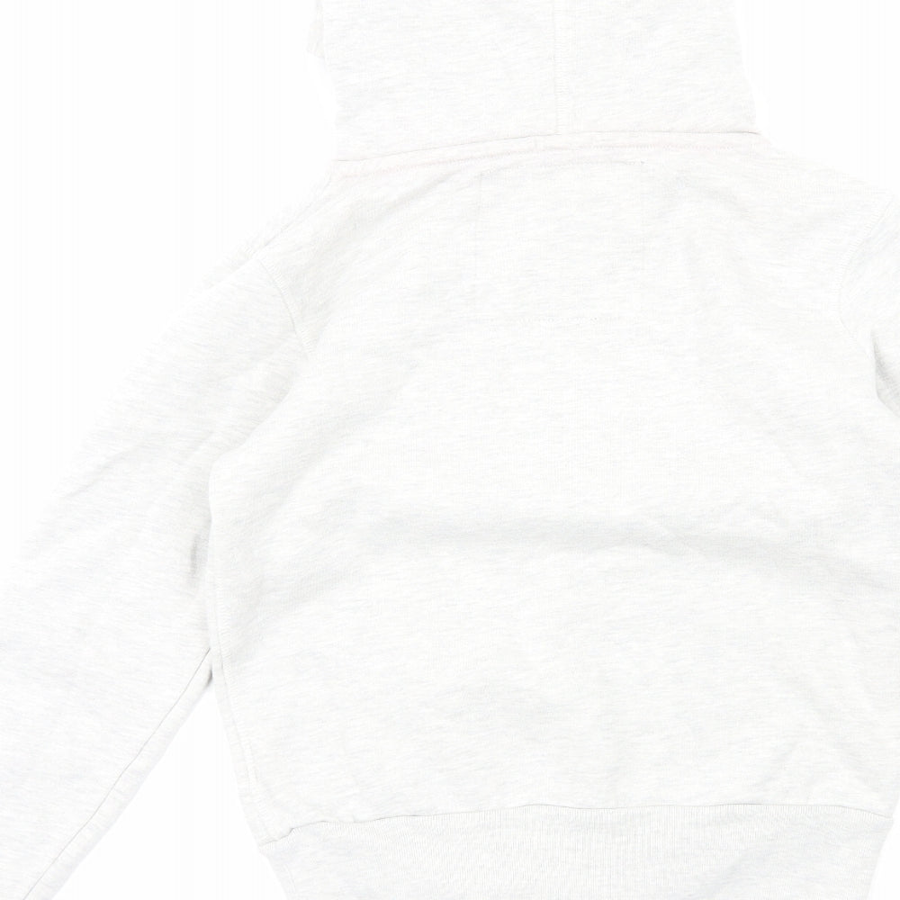 Superdry Womens Grey Cotton Pullover Hoodie Size XS Pullover - Tokyo