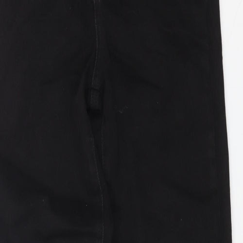 George Womens Black Cotton Skinny Jeans Size 8 L27 in Regular Button