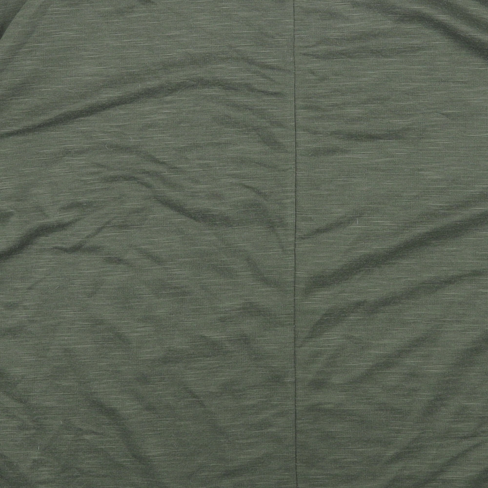 Primark Womens Green Round Neck Polyester Pullover Jumper Size M