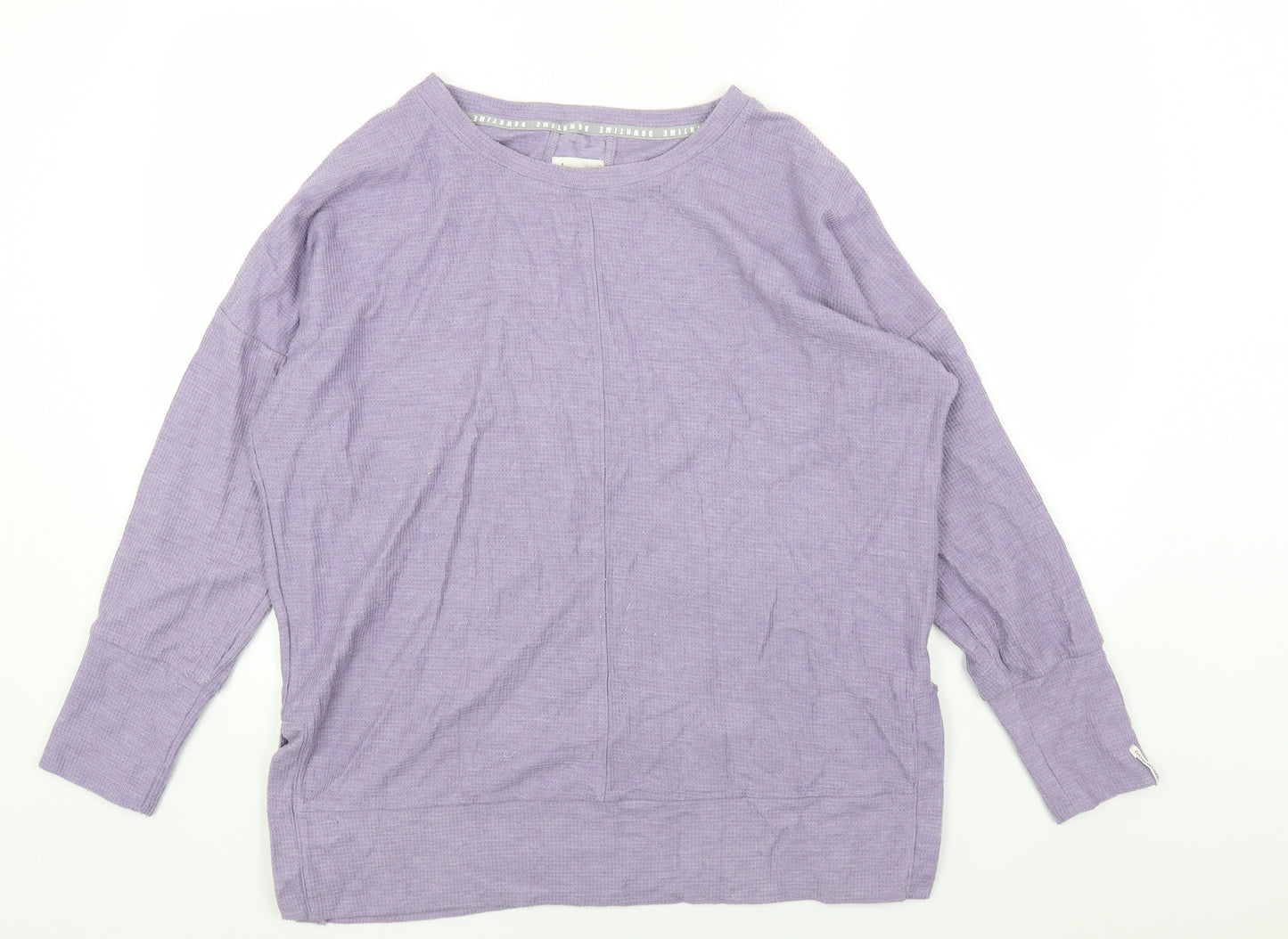 NEXT Womens Purple Round Neck Polyester Pullover Jumper Size 12