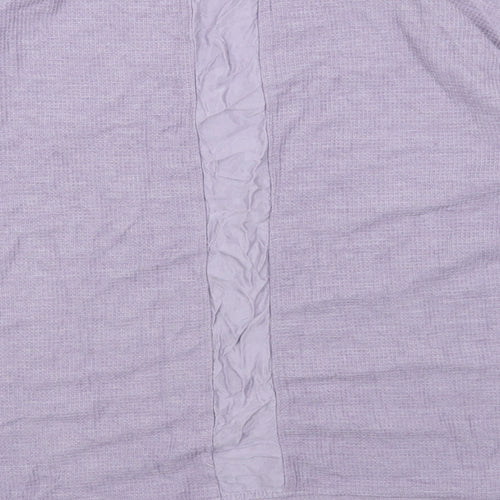 NEXT Womens Purple Round Neck Polyester Pullover Jumper Size 12
