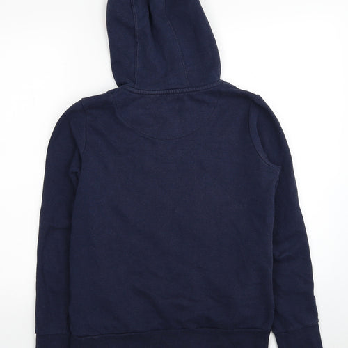 Sublevel Womens Blue Polyester Pullover Hoodie Size M Pullover - Enjoy Your Day