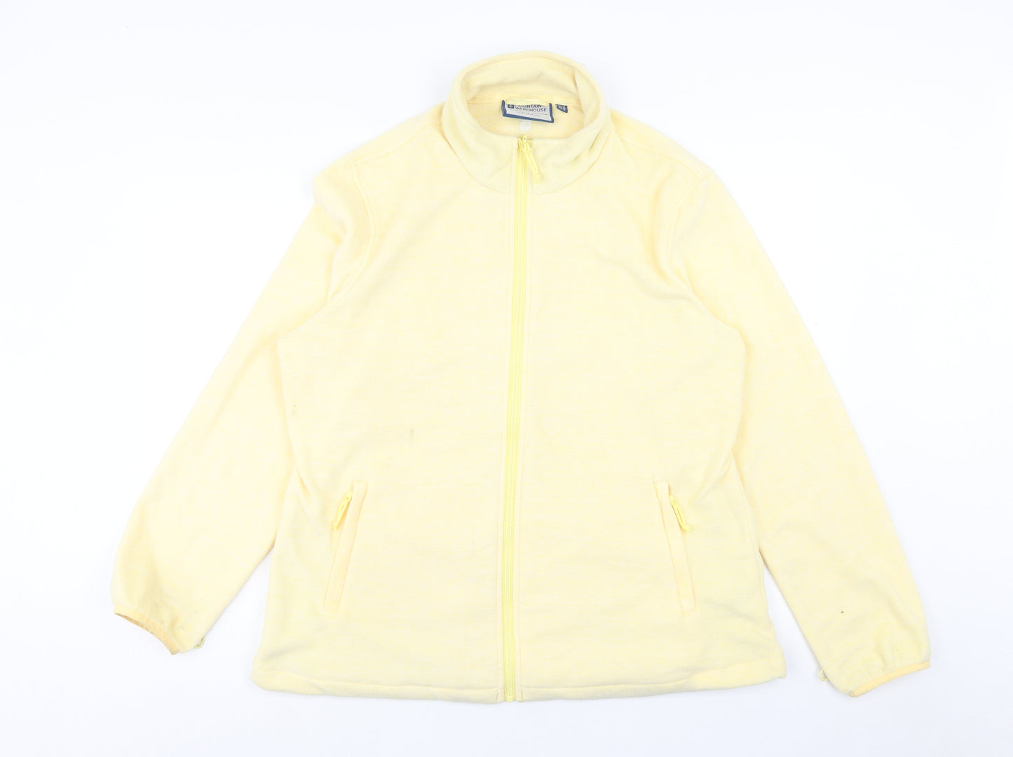 Mountain Warehouse Womens Yellow Jacket Size 18 Zip