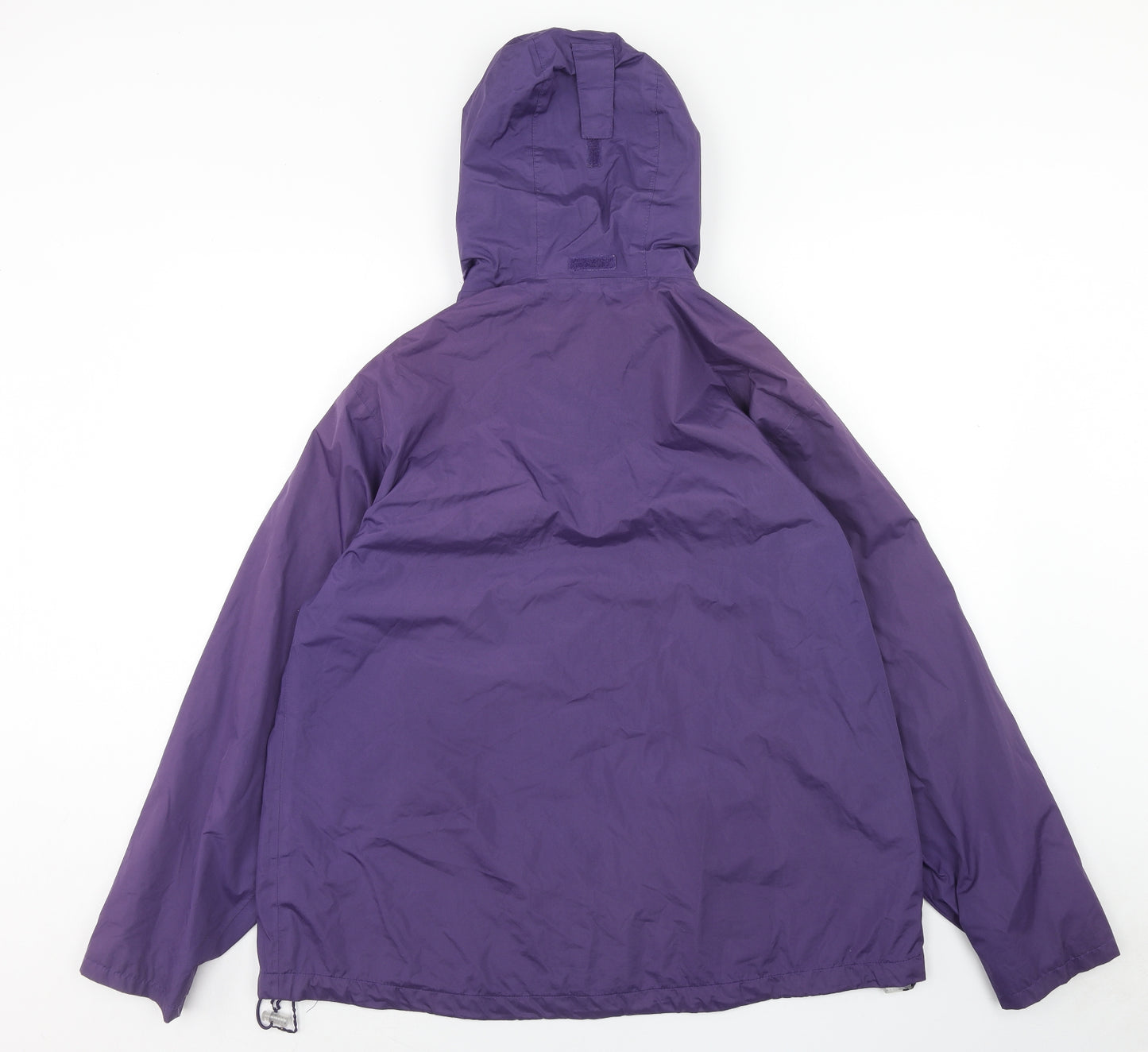 Granite Outdoors Womens Purple Windbreaker Jacket Size 20 Zip