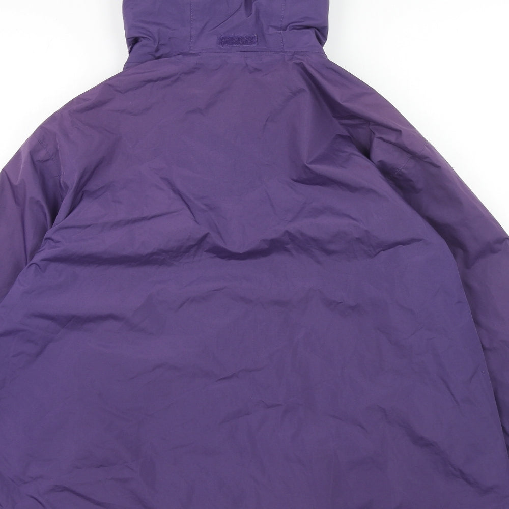 Granite Outdoors Womens Purple Windbreaker Jacket Size 20 Zip