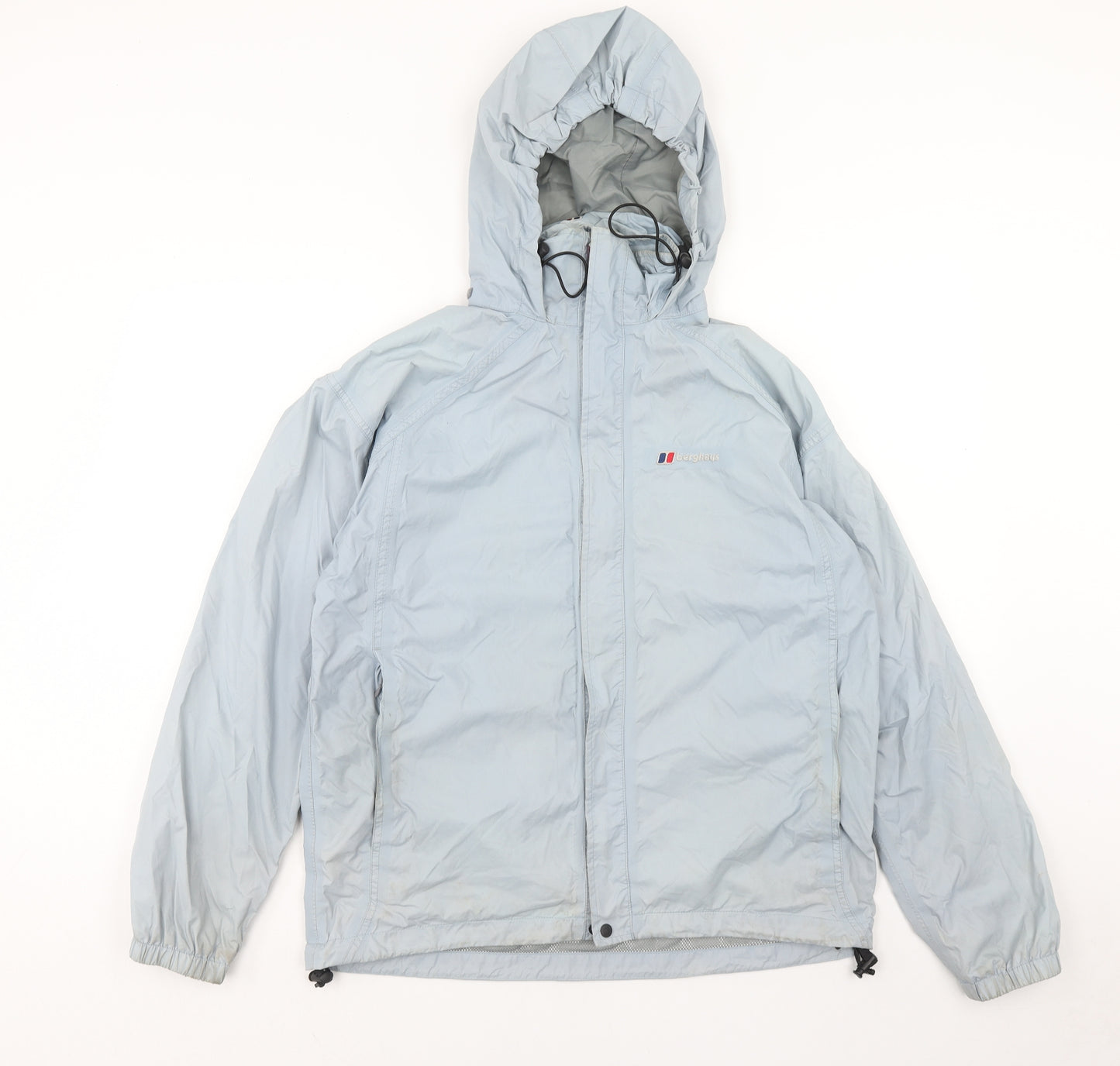 Berghaus Womens Blue Windbreaker Jacket Size 12 Zip