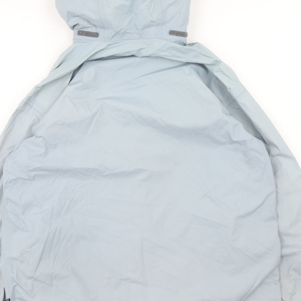 Berghaus Womens Blue Windbreaker Jacket Size 12 Zip