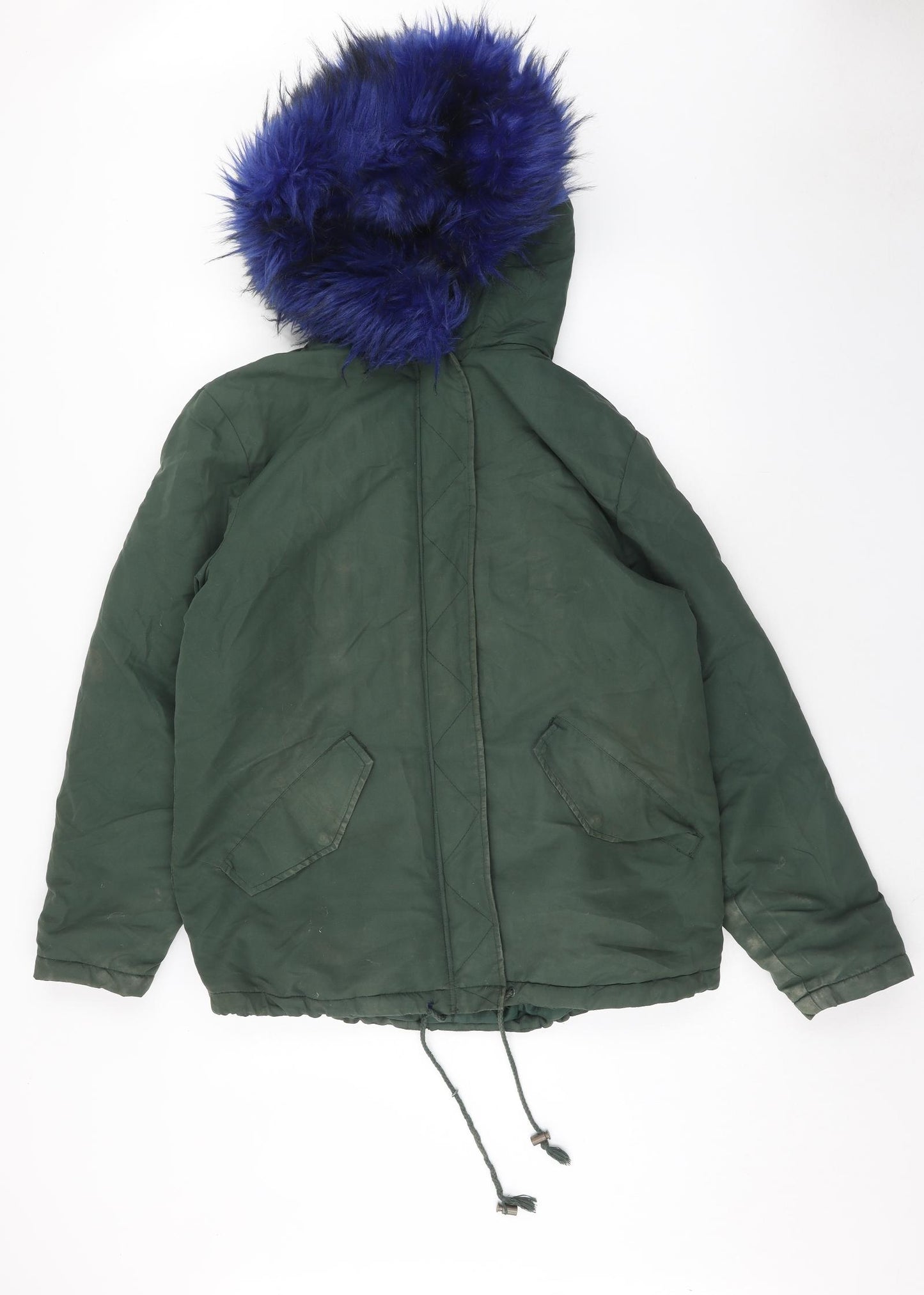 Betty Kay Womens Green Jacket Size 14 Snap