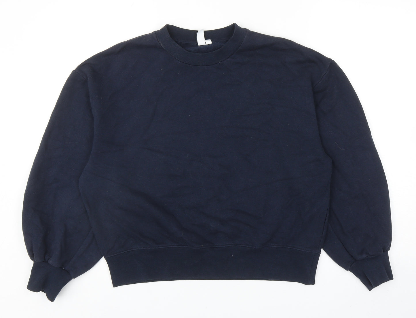 & Other Stories Womens Blue Cotton Pullover Sweatshirt Size 10 Pullover