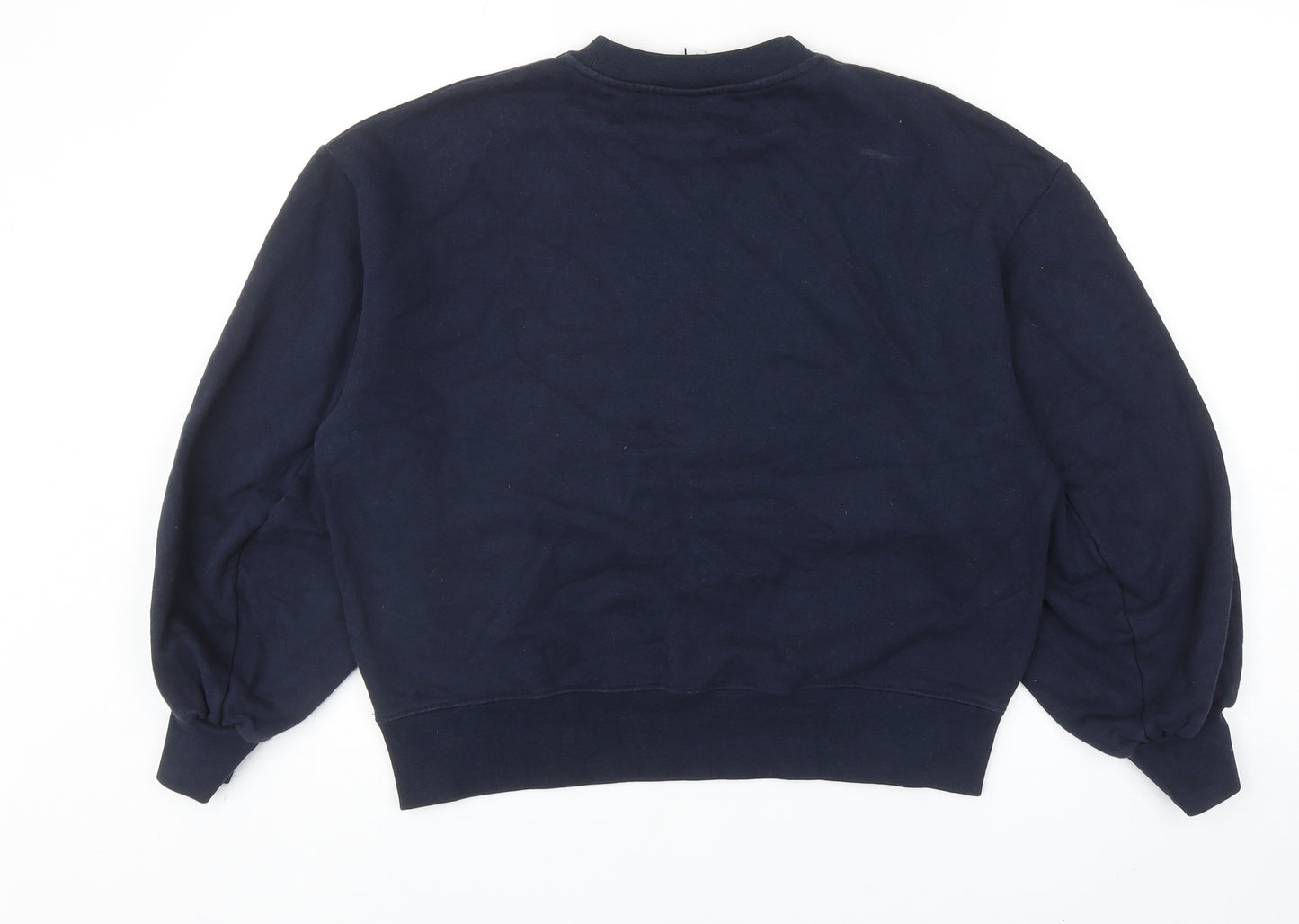 & Other Stories Womens Blue Cotton Pullover Sweatshirt Size 10 Pullover