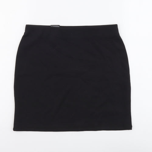 H&M Womens Black Polyester Bandage Skirt Size S