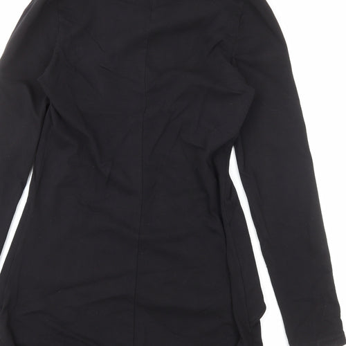 Yest Womens Black Jacket Coat Size M Button