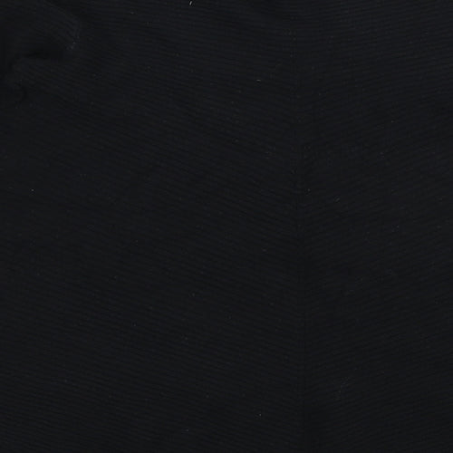 Damod Womens Black Boat Neck Viscose Pullover Jumper Size M - Ribbed