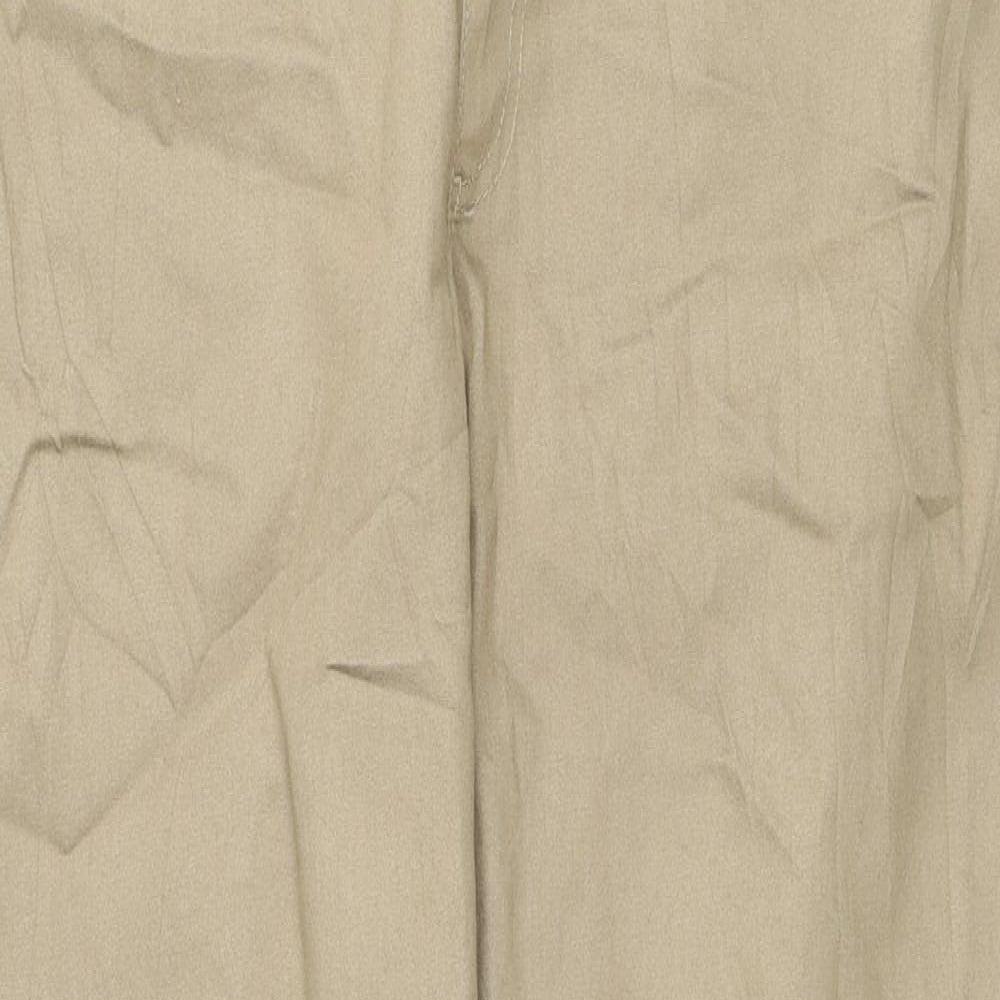 Marks and Spencer Womens Beige Cotton Jegging Jeans Size 18 Regular