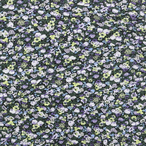 Oasis Womens Green Floral Viscose Basic T-Shirt Size 12 V-Neck