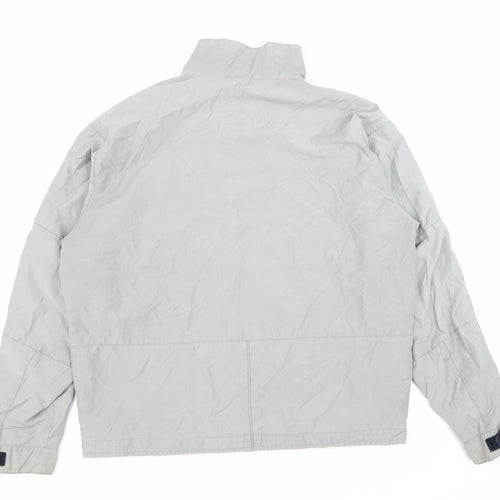 NEXT Mens Grey Windbreaker Jacket Size L Zip