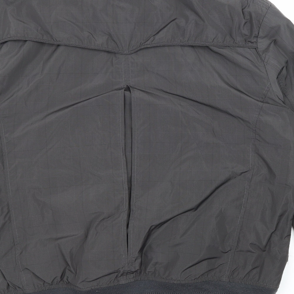 ROY ROBSON Mens Grey Jacket Size 50 Zip