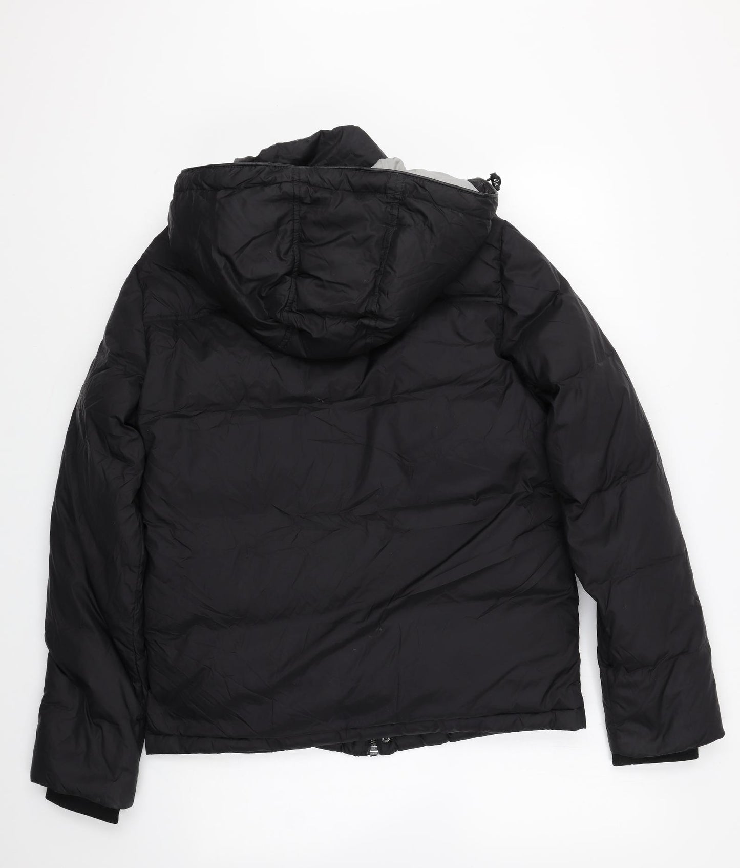 Armani Exchange Mens Black Puffer Jacket Jacket Size S Zip