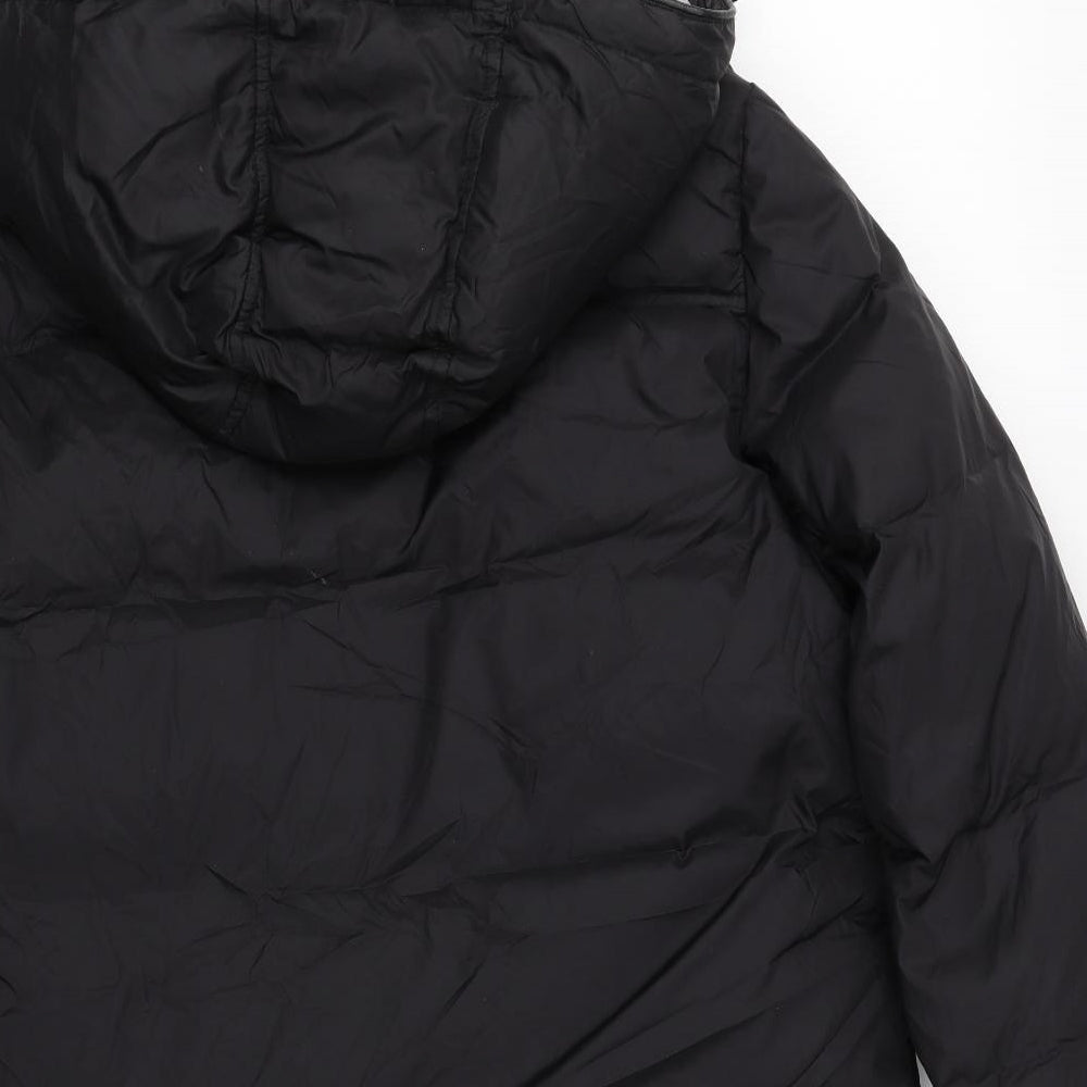 Armani Exchange Mens Black Puffer Jacket Jacket Size S Zip