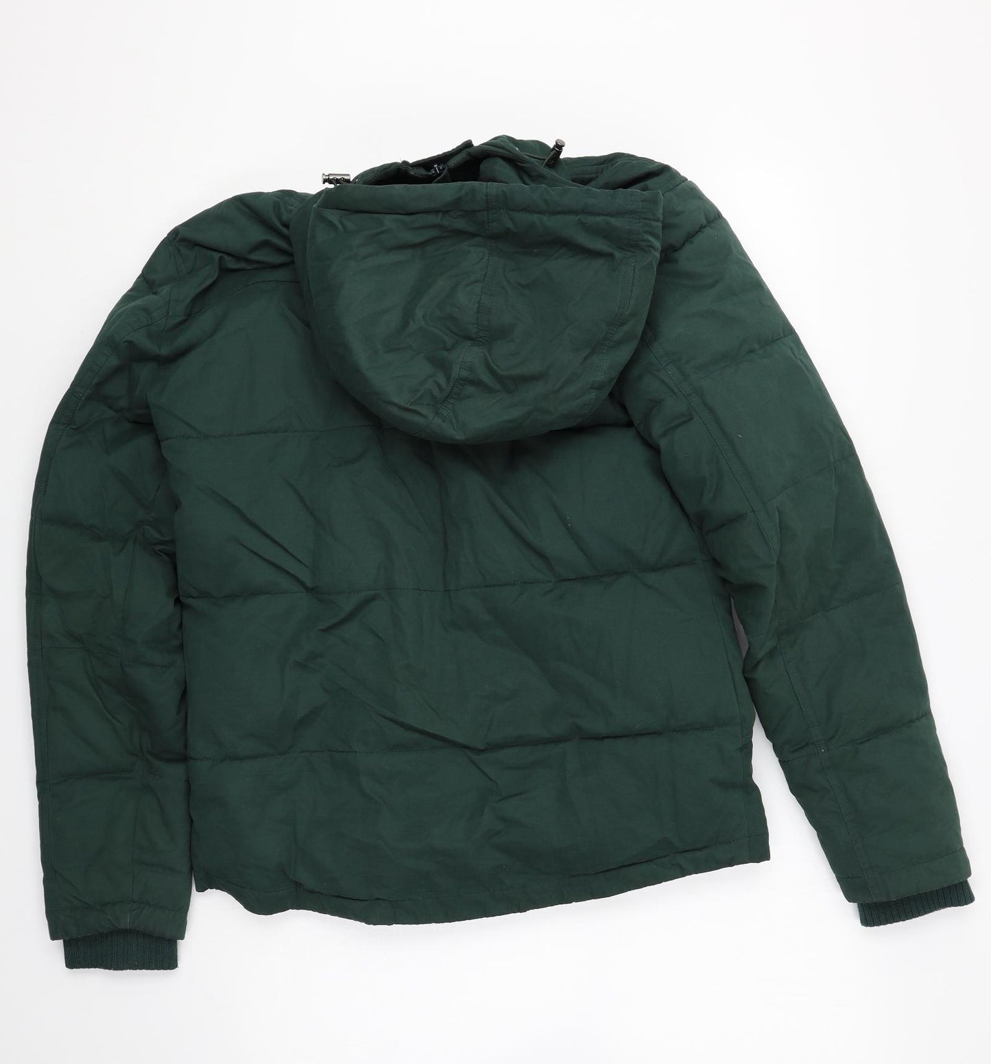 Jack Wills Womens Green Jacket Size XS Zip