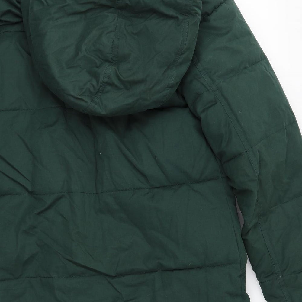 Jack Wills Womens Green Jacket Size XS Zip