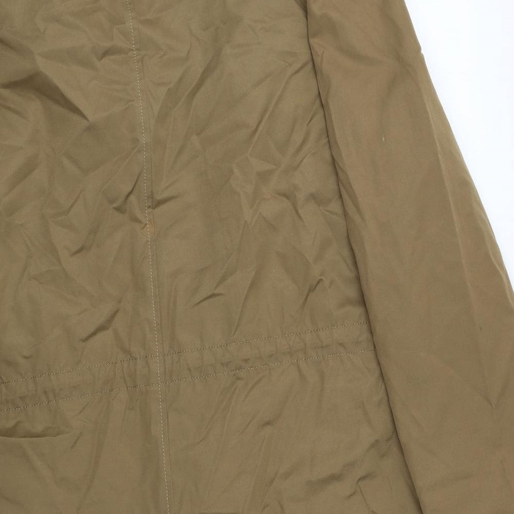 Zara Man Mens Brown Jacket Coat Size 2XL Button