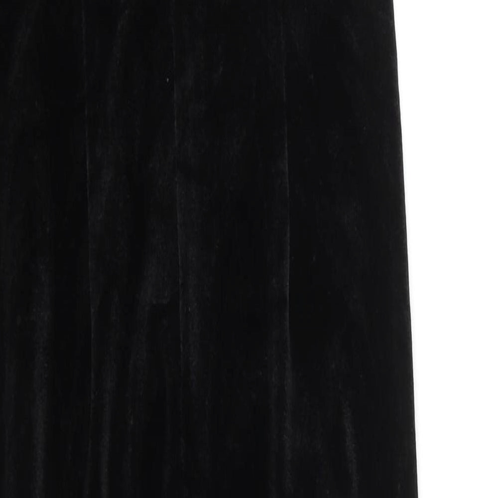 Zara Womens Black Polyester Ball Gown Size S Sweetheart Pullover