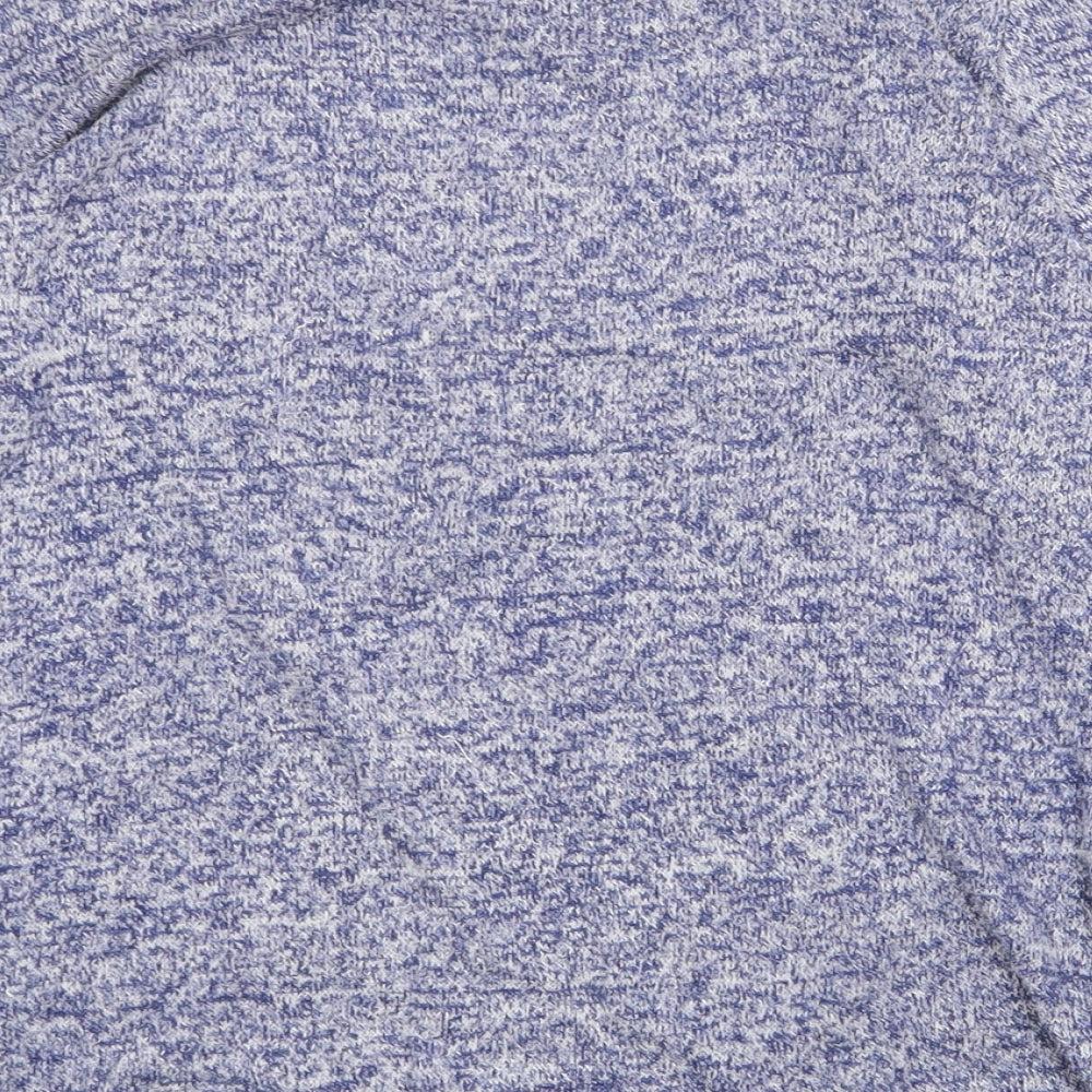 Peacocks Womens Blue Round Neck Viscose Pullover Jumper Size 12 - Fly Away