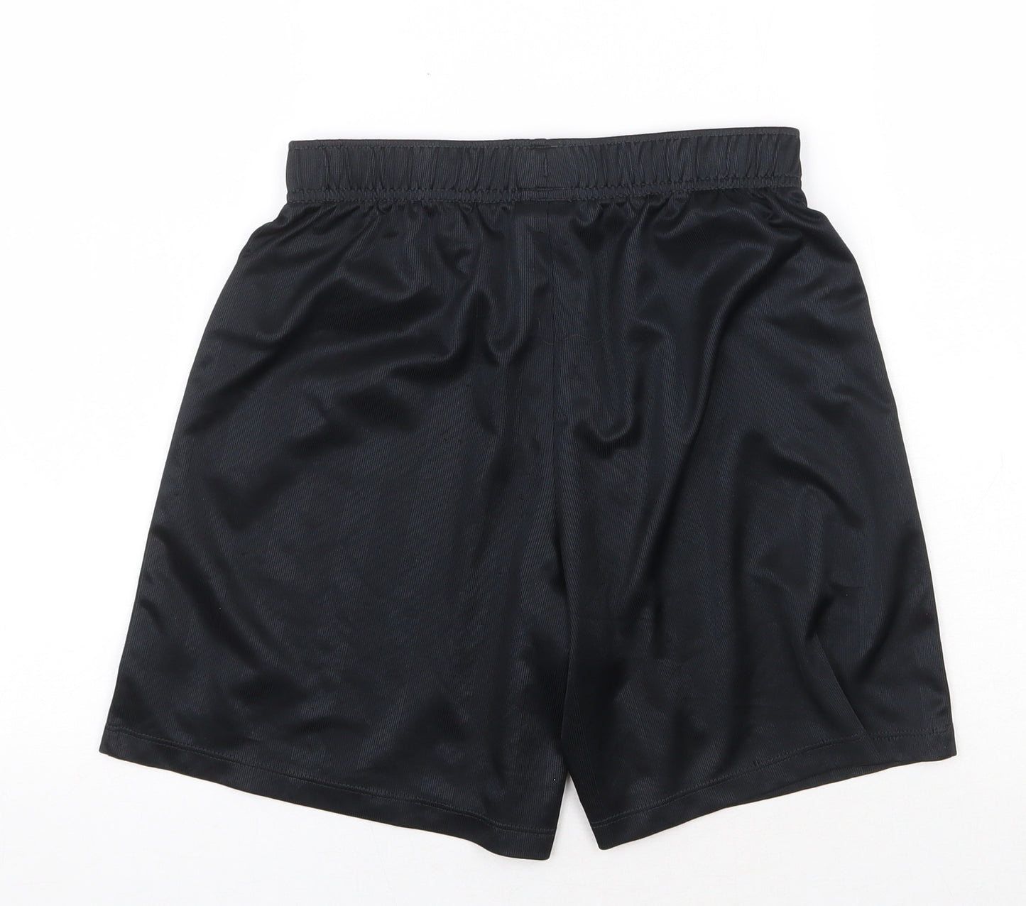 Nike Mens Black Polyester Sweat Shorts Size L Regular