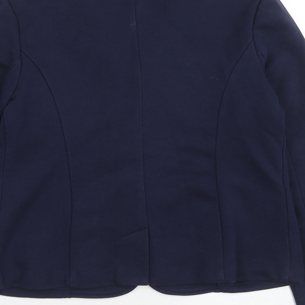 Ralph Lauren Girls Blue Jacket Blazer Size 12-13 Years Button