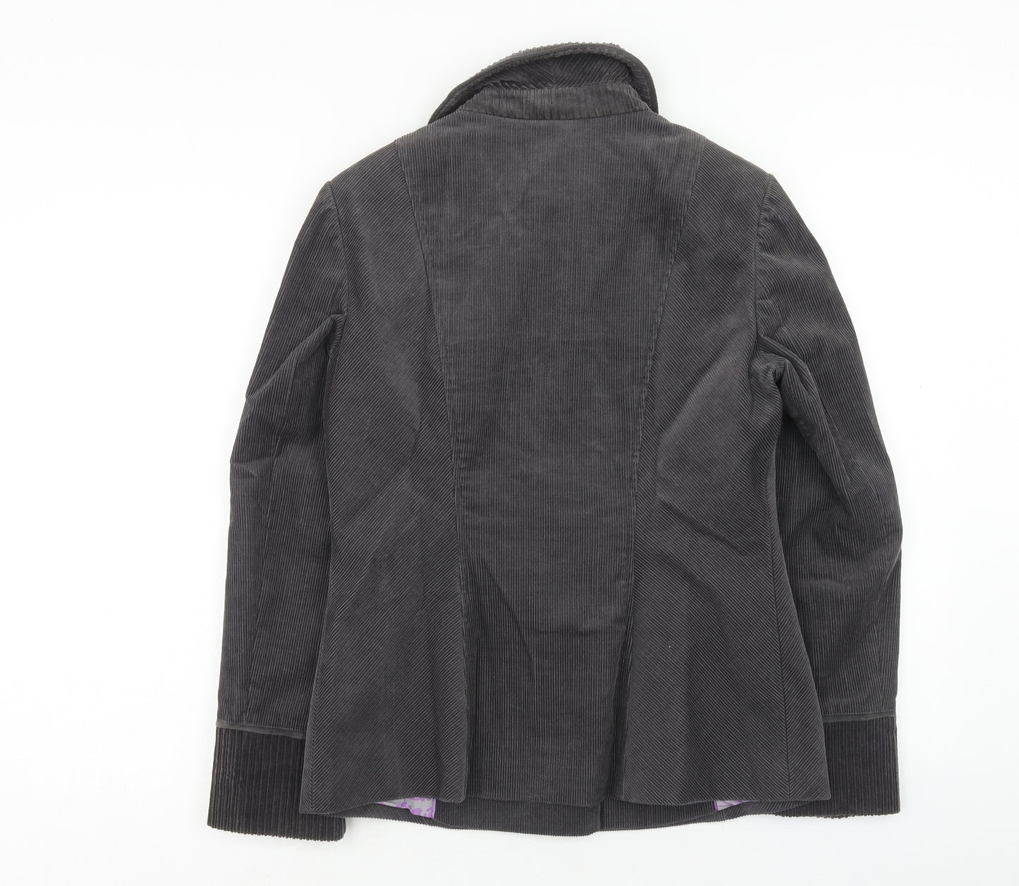 Per Una Womens Grey Jacket Size 10 Button