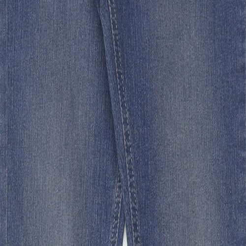 Vicunha Womens Blue Cotton Skinny Jeans Size 26 in Regular Zip