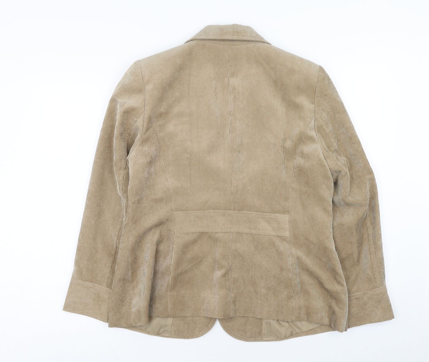 Bonmarche Womens Brown Jacket Blazer Size 14 Button