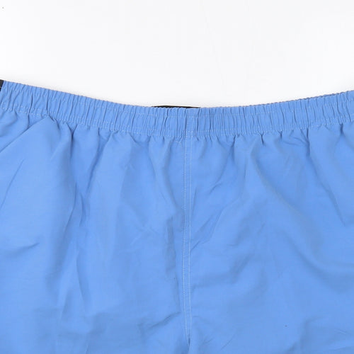 Sphere Pad Mens Blue Polyester Sweat Shorts Size 2XL Regular Drawstring
