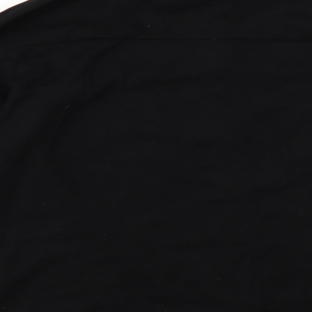 Selected Homme Mens Black Polyester Full Zip Sweatshirt Size XL