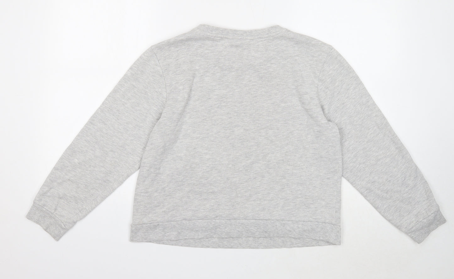 Debenhams Womens Grey Cotton Pullover Sweatshirt Size 14 Pullover - Cuddle me