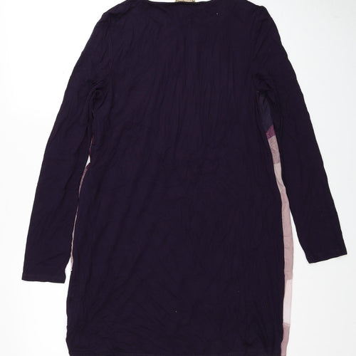 Phase Eight Womens Multicoloured Geometric Polyester Shift Size 12 Round Neck Pullover