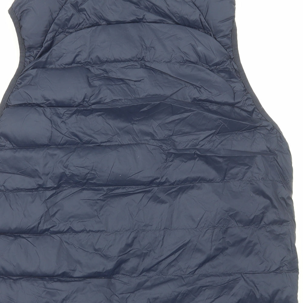 Marks and Spencer Mens Blue Gilet Jacket Size XL Zip