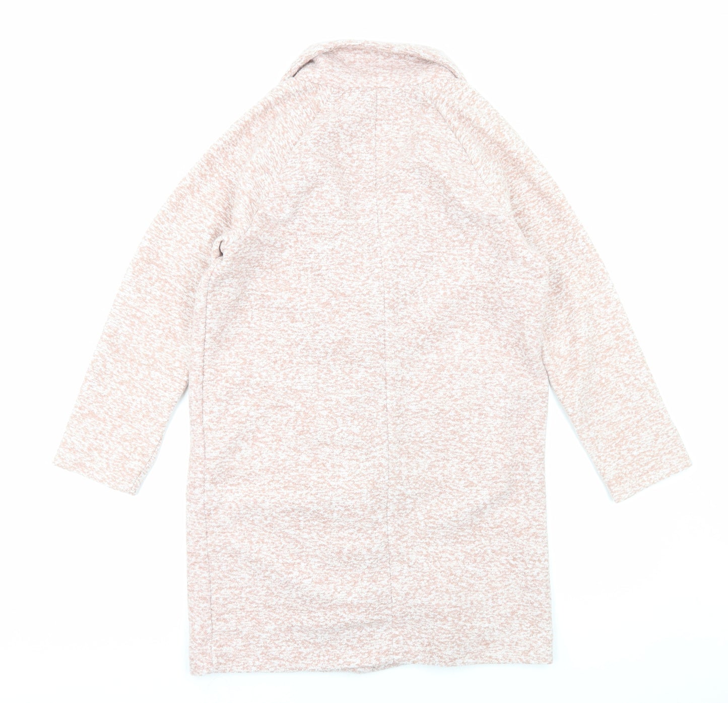 NEXT Womens Pink Overcoat Coat Size 8 Button