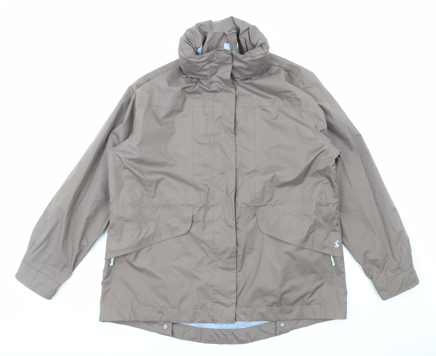 Joules Womens Brown Jacket Size 18 Zip