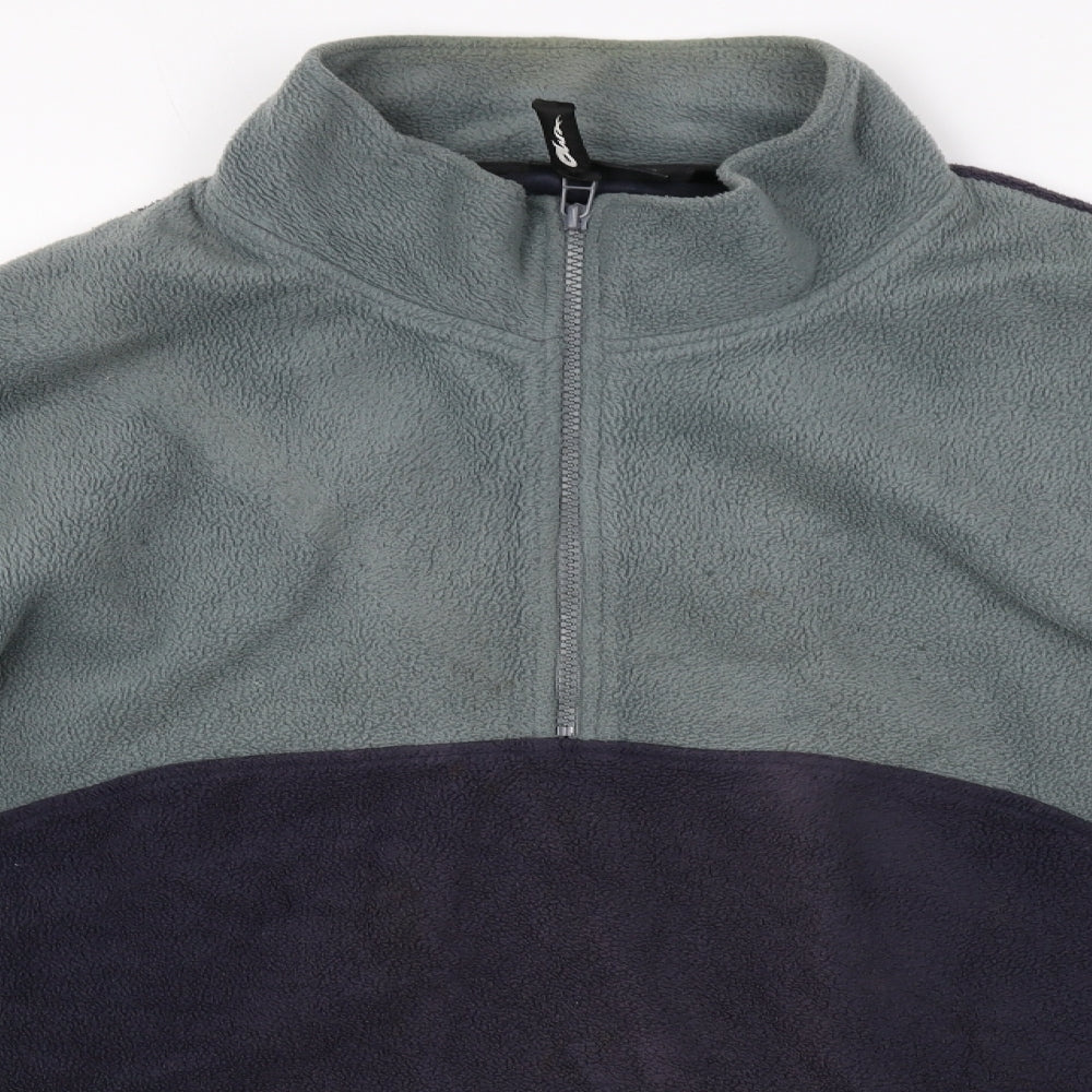 Clockhouse Mens Blue Polyester Pullover Sweatshirt Size L