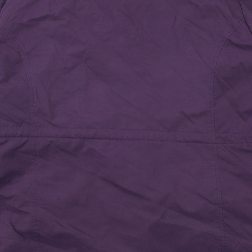 BHS Womens Purple Jacket Size 14 Zip
