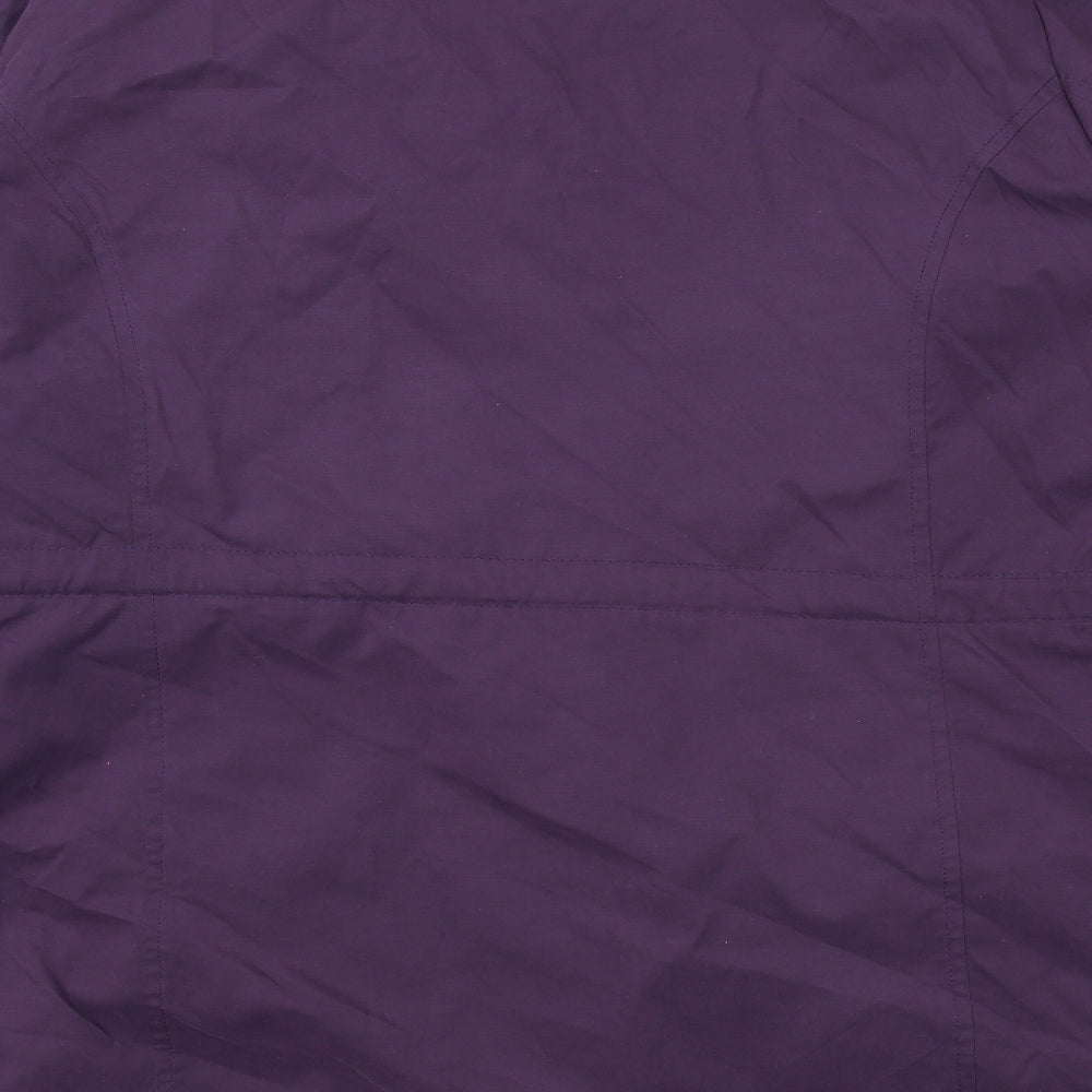 BHS Womens Purple Jacket Size 14 Zip