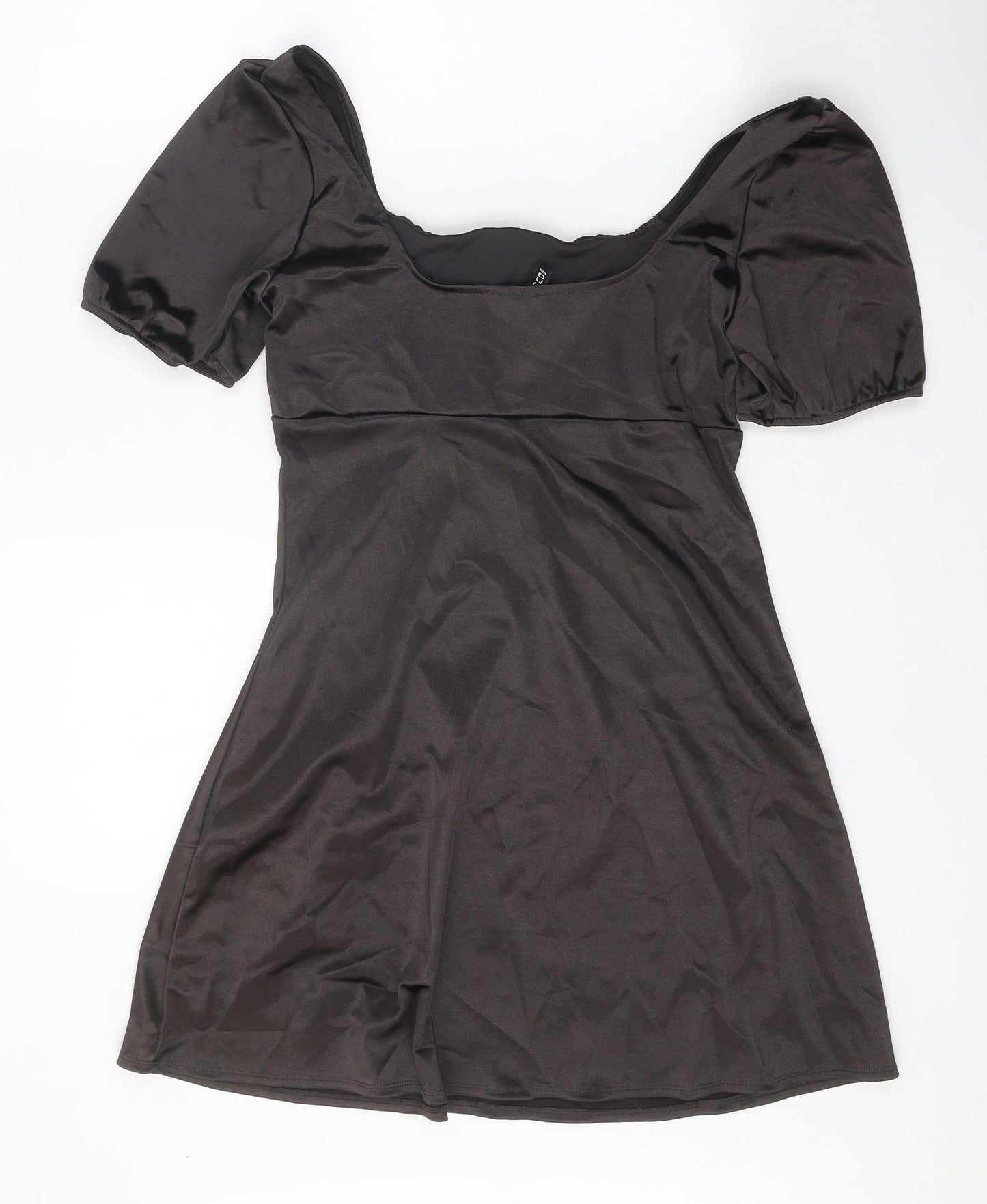 Divided Womens Black Polyester Mini Size M Off the Shoulder Pullover