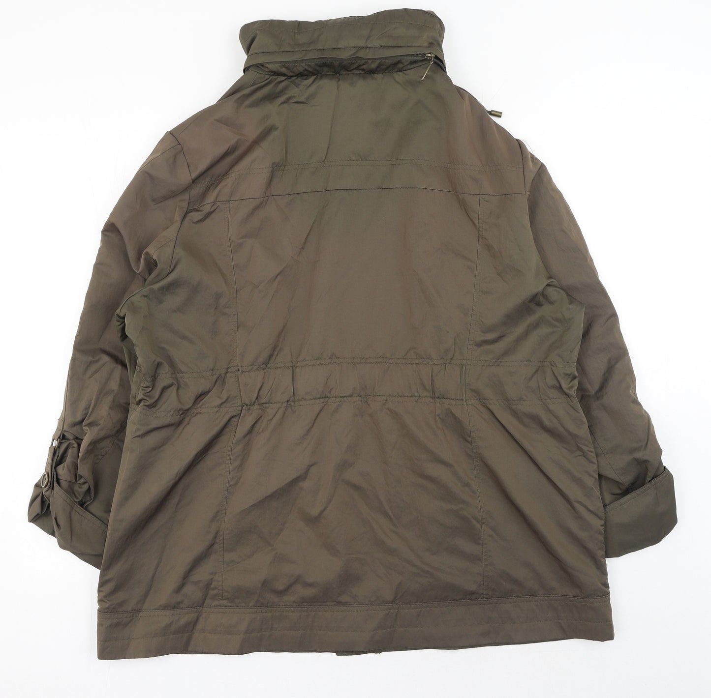 EWM Womens Green Jacket Size 20 Zip