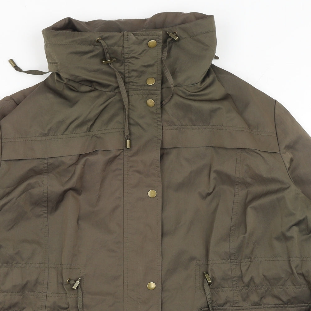 EWM Womens Green Jacket Size 20 Zip