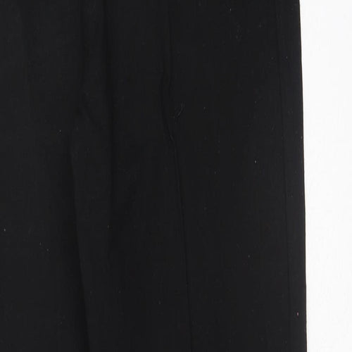 Olive + Oak Womens Black Viscose Jogger Trousers Size M Regular