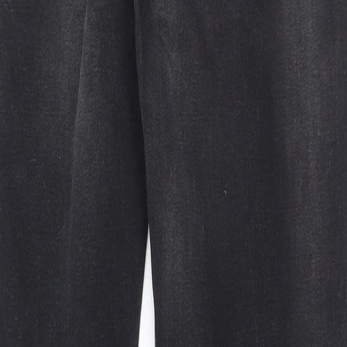 American Eagle Outfitters Mens Black Cotton Skinny Jeans Size 28 in Regular Button